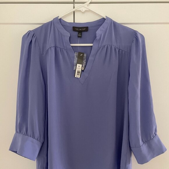The Limited Tops - Elegant Soft Blue Top – Brand New!